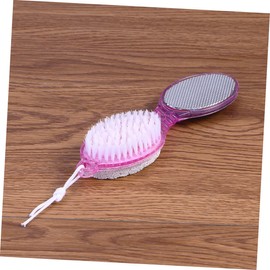 FOMIYES Callus Remover Foot File Pumice Stone Nail Brush for Feet Hands Cracked Skin Exfoliating Rasp Random Color
