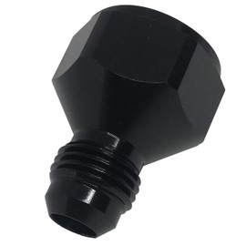 6AN Female to 4AN Male Flare Reducer Fuel Line Hose Fitting Adapters Aluminum Reducing Pipe Anodized Black