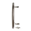 BRIXWELL Chrome Die-Cast Handle for Sliding Patio Door with 6-5/8"