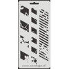 Scrapbooking Stencil S-022 20cm X 10cm
