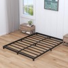 Nailsong 4 Inch Bed Frame Queen Size Low Profile, Queen