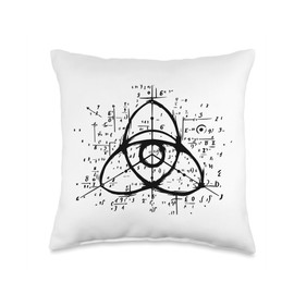 Scientist Science Atom Throw Pillow
