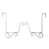 Pair of TROUGH BRACKETS Over the Fence Panel Scroll Design