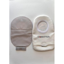 Stoma Styles Pink & Blue Tie-Dye Stoma Bag Cover – Reusable Ostomy Pouch Cover for Colostomy, Ileostomy & Urostomy – Soft Stretch Fabric – 20cm x 13.5cm – Stylish & Discreet Ostomy Accessory