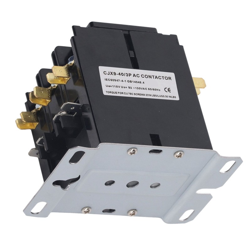 Air Conditioner Contactor Heating Ventilation Air Conditioning Contactor 40A 3P