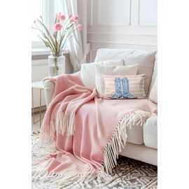 TopXmai Western Chinoiserie Cowboy Boot Pillow Covers 12x20, Western Chinoiserie Blue and White Pink Decor Throw Pillow Covers,Cowboy Room Decor for Girl,Western Decor for Home Bedroom