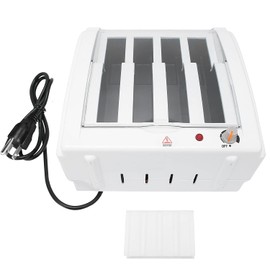 Calentador de Cera Enrollable, Calentador de Cera Eléctrico Profesional de 4 Cartuchos, Máquina de Cera para Depilación, Salón de Belleza en el Hogar