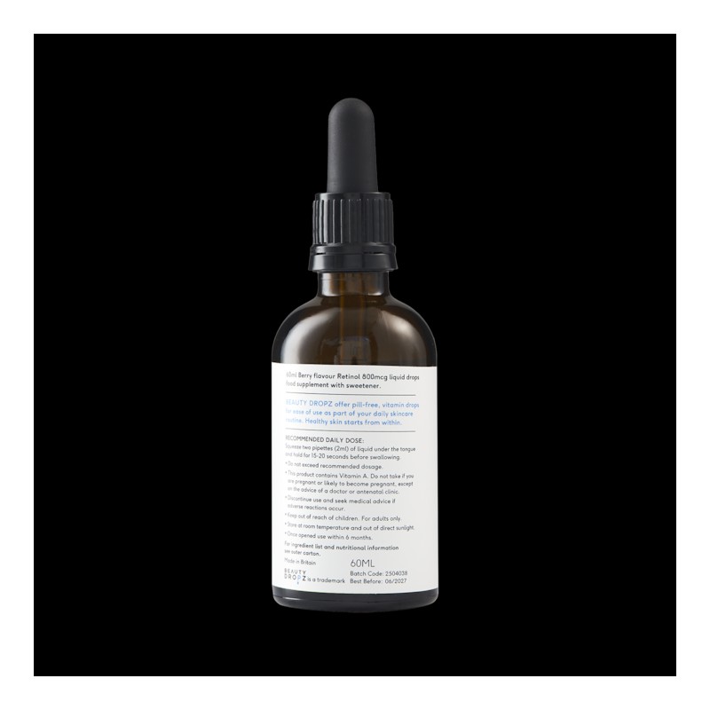 Beauty Dropz Retinol Edible Skincare 60ml