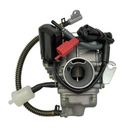 KDSG PD24J Carburetor with Electric Choke for GY6 150cc Scooter Moped Go Kart 4 Stroke