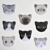 Catlady Cute cat Mirrors,Unbreakable Stainless Steel Mirror,Portable Handheld Vanity Mirror