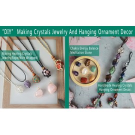 MAIBAOTA Watermelon Stones Bulk Natural Polished Crystals Tumbled Stones Crystal Rocks Natural Gemstones Vase Filler Decorative Stones 200 Gram