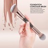Kingmas Foundation Makeup Brush Double-ended Bronzer Angled and Round Contour