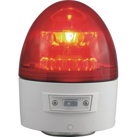 NIKKEI VL11B003AR Nico Capsule VL11B Type LED Rotating Light, 118 Pie, Red