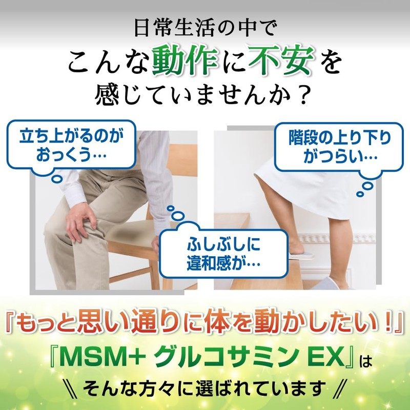 Hisakari MSM + Glucosamine EX