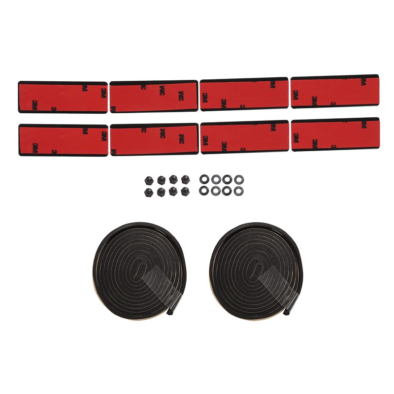 HECASA Rear Window Scoop Louver Sun Shade Cover Compatible with