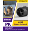 9PCS Bolt Extractor Kit Heavy Duty, 1/2" Drive Impact Lug