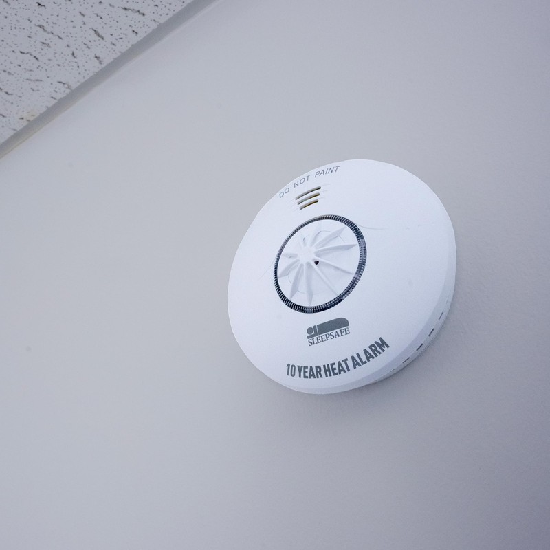 Arctic Hayes HT10L Interlinked Heat Alarm, White