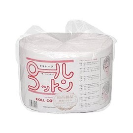 Takikawa Takireine Cotton Roll 59.9 ft (18 m) x 3 Rolls, White
