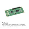 sourcing map LCD 1602 5V with 16 Pin Backlight 16x2
