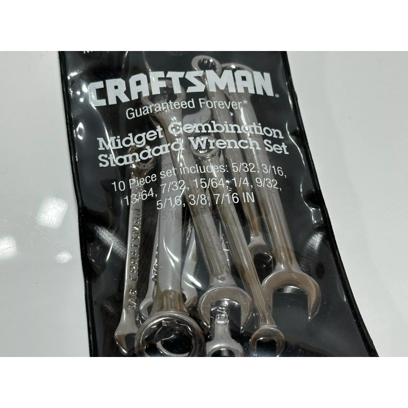 Craftsman NEW Craftsman Tools USA 10pc 42319 SAE Midget Ignition