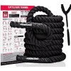 FIREBREATHER Battle Exercise Workout Ropes with Anchor and Training Poster