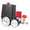 Pressure Control Switch Valve 4-Holes for Air Compressor Manifold Regulators