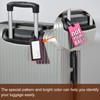 MECCANIXITY Luggage Tag, PVC Identifier Card Holder Label, Not Your