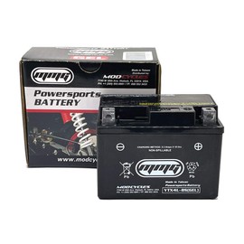 MMG YTX4L-BS Gel Cell High Performance sealed Battery, ATV TaoTao Cheetah TForce ATA 110cc and ATA 125cc Series