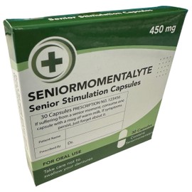 Diabolical DP1377 Seniormomentalyte (Mints Included) - Old People Joke Gifts for Older Women, Birthday Gifts for Elderly Man, Funny Retirement Gifts for Men, Old Age Joke Gifts