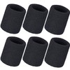 12 Pack Sweatbands Sports Wristband Cotton Sweat Band for Men