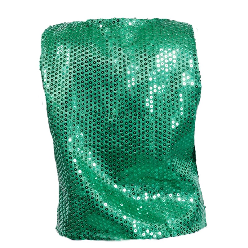 Carnavalife Boys Girls Sequin Vest Hip Hop Vest Costume for