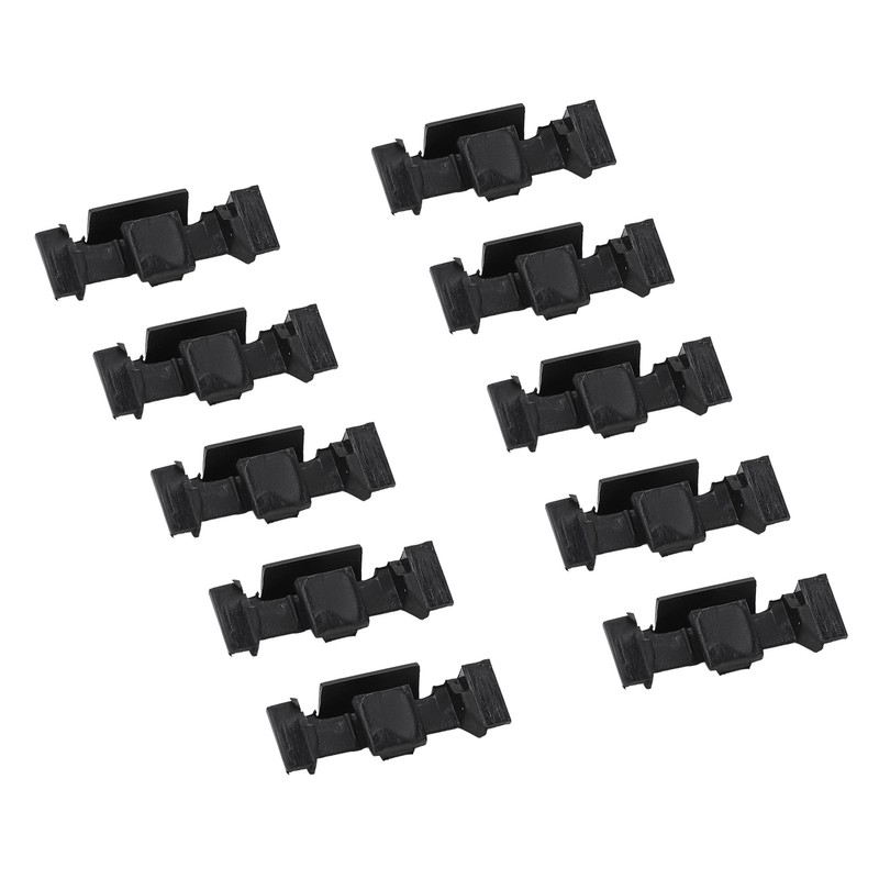 10pcs Headlight Trim Ring Clips 51132752145 Plastic Front Headlight Bezel