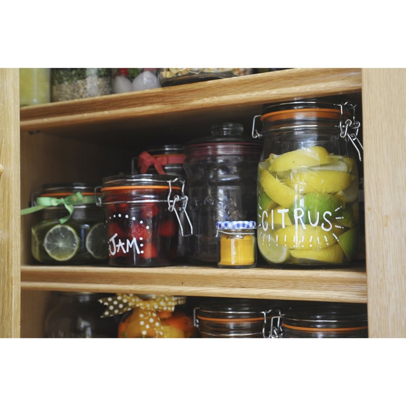 Kilner Round Clip Top Jar 1L 38-2017-00