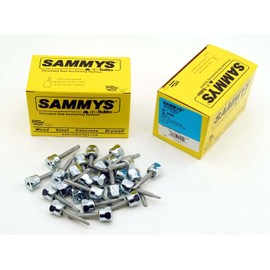 (25) Sammys 1/4-20 x 1-1/2 Threaded Rod Hanger for Steel 8026957 Self-Drilling
