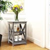 Side Table - Color: Light Gray