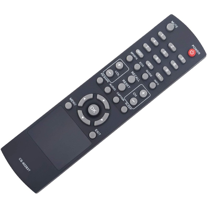 CS-90283T Replacement Remote Control fit for Sanyo TV DP55441 LCD-42E3
