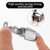 Latch 90 Degree Stainless Steel Spring Loaded Toggle Latch 4PCS