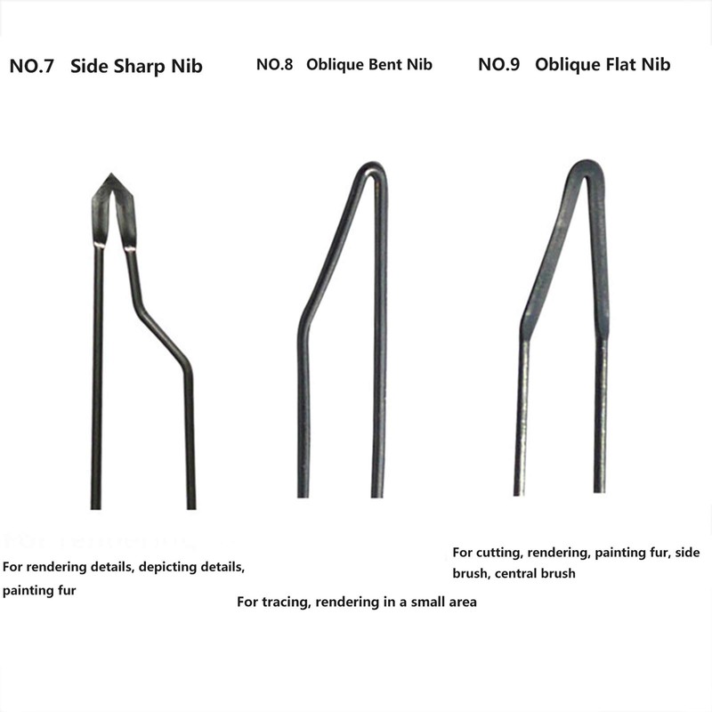LICHIFIT 23 x 1mm Pyrography Wire Tip Set for 30-50W