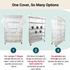 Formosa Covers Premium All Clear Wire Shelf Cover - Heavy-Duty