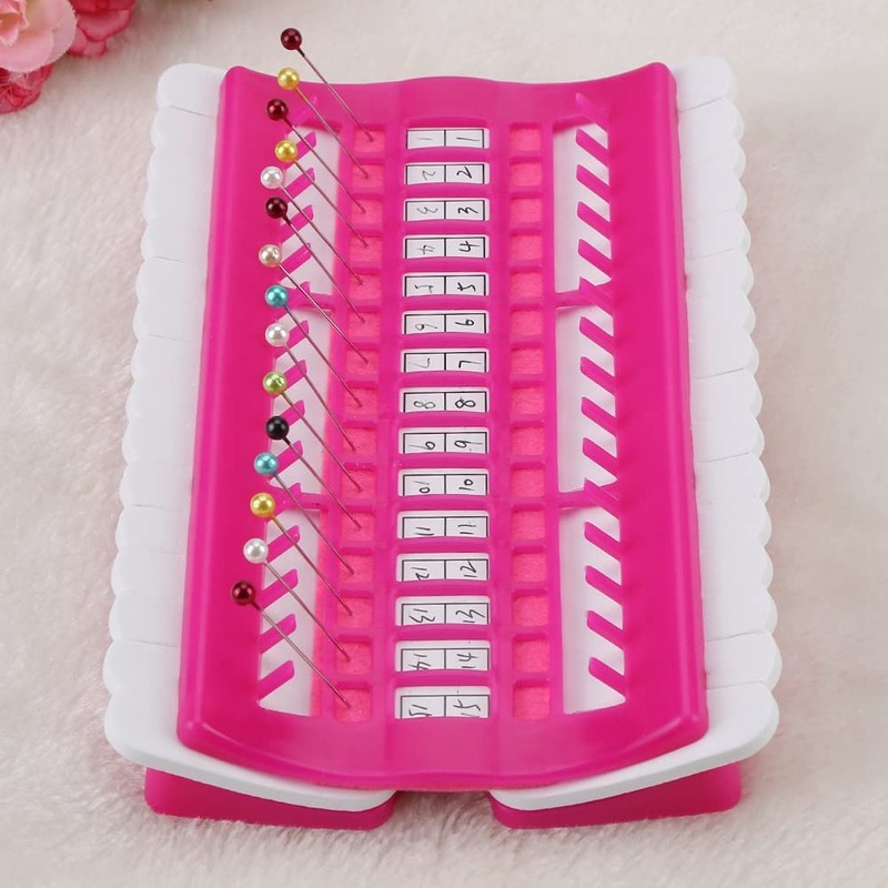 Garosa Embroidery Thread Organiser, 30 Positions Sewing Needle Pins Holder