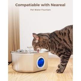 Cat Water Fountain Replacement Water Pump - Quiet Replacement Pump - ideal for 3.2L/108oz Cat Drinking Fountain Automatic Pet Water Dispenser
