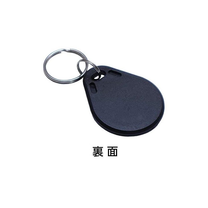 [as known] NFC NTAG215 Keychain, 504 Bytes Memory, Black, Compatible