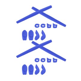 Juego de 2 pares de almohadillas para orejas de repuesto para Oakley Juliet (8 opciones), Azul, Talla unica