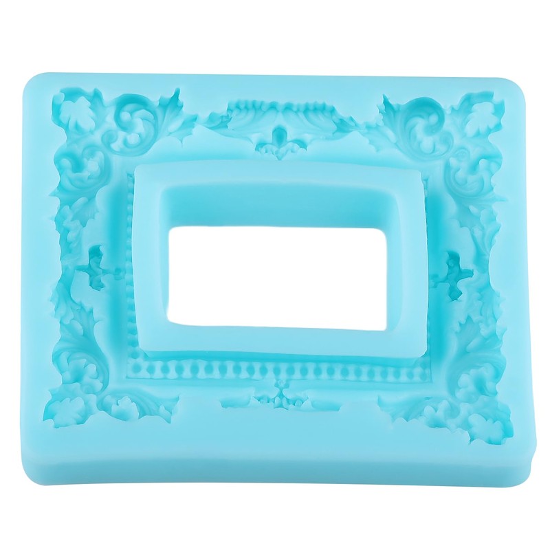 Photo Frame Fondant Molds Picture Frame Silicone Mold