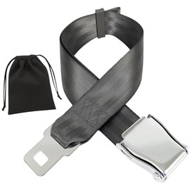 Air Canada Airplane Seat Belt Extender Adjustable 7-43" Airline Seatbelt Extender Adjuster Replacement Seatbelts with Storage Bag Fits for All of Airlines Except Southwest