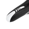 Silicone Bike Saddle Breathable Shock Absorption Black White Mountain Bike