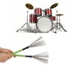 Drum Brush Steel Wire Maple Wooden Handle Percussion Tool Instrument