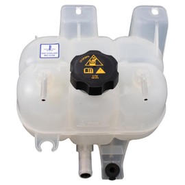 TRQ Radiator Coolant Reservoir Expansion Tank Overflow Bottle Compatible with 2017-2022 Chrysler Pacifica 2020-2022 Voyager CH3014169