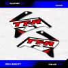 Factory EFX Black & Red Shift Racing Graphics Kit fits
