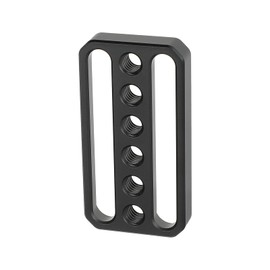 CAMVATE Mini Cheese Plate with Countersunk Slots and 1/4"-20 Thread-3674